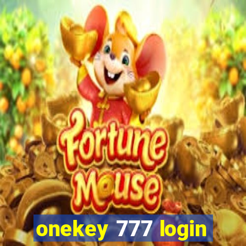 onekey 777 login